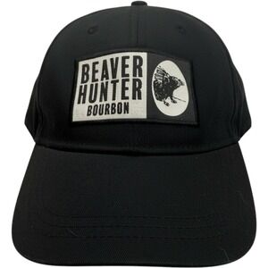 Infinity Beaver Hunter Bourbon Black Snapback Hat OSFM Novelty Patch Cap